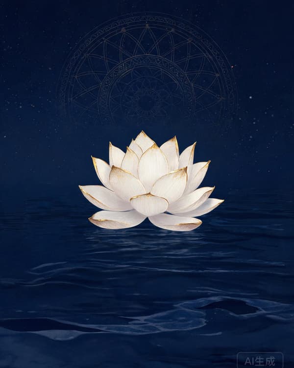 Symbolic archive illustration of a sacred flame rising over a river bank at dawn, evoking Vedic ritual and the flow of tradition