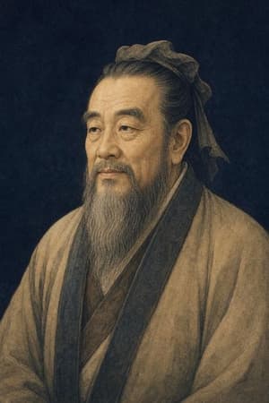 Interpretive archival illustration of Confucius in ancient Chinese robes